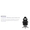 Flash Furniture Black/Gray Reclining Gaming Chair with Footrest CH-00288-BK-GG - alternate 2